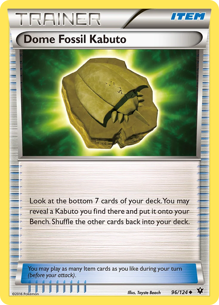 Fóssil Cúpula de Kabuto · Fusão de Destinos