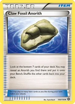 Fóssil Garra de Anorith