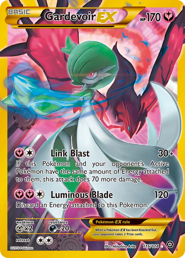 Gardevoir EX · Cerco de Vapor