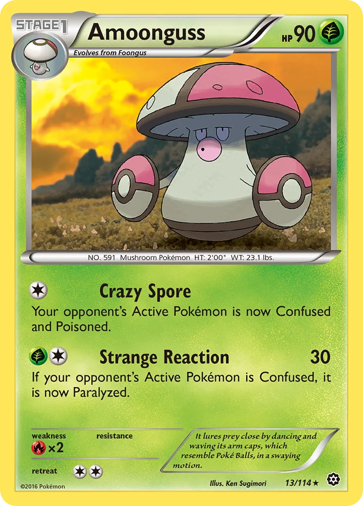 Amoonguss · Cerco de Vapor