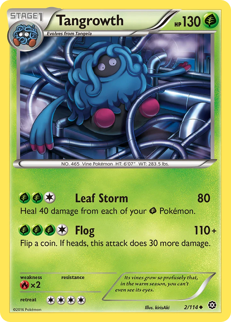 Tangrowth · Cerco de Vapor