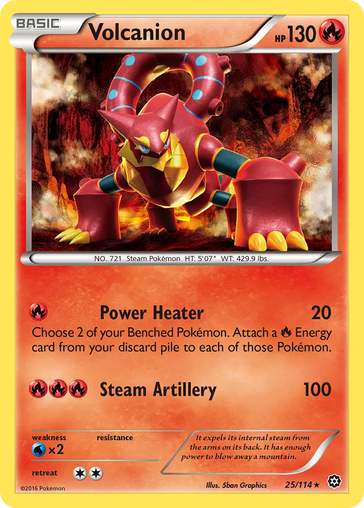 Volcanion · Steam Siege