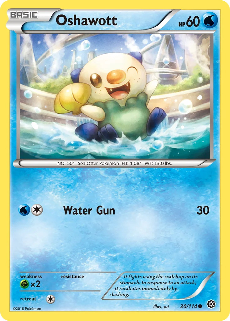 Oshawott · Steam Siege