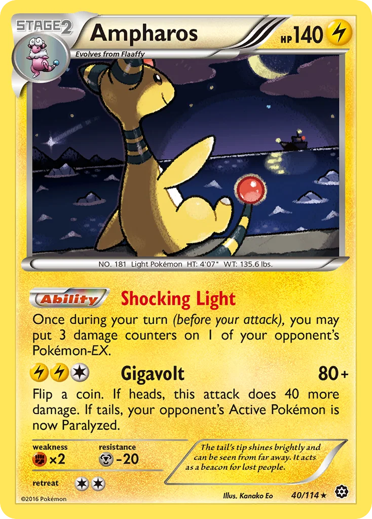 Ampharos · Cerco de Vapor