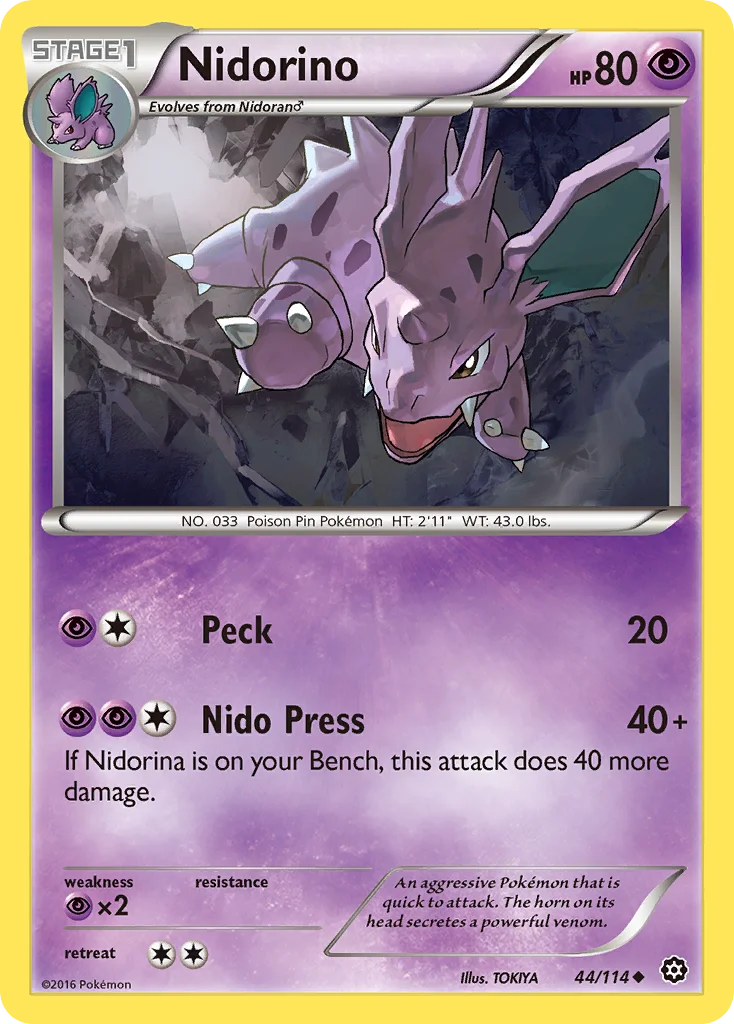 Nidorino · Steam Siege