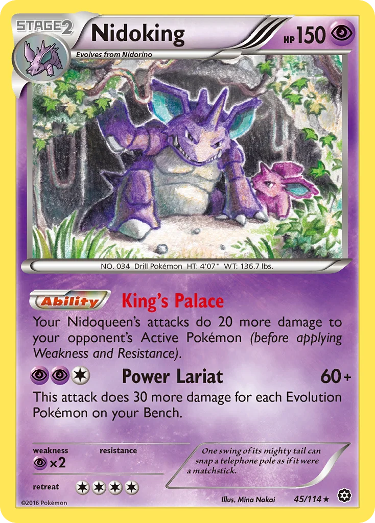 Nidoking · Cerco de Vapor