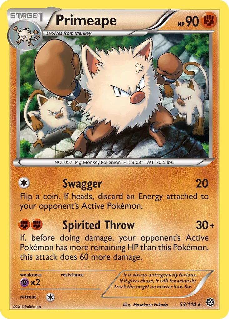 Primeape · Steam Siege