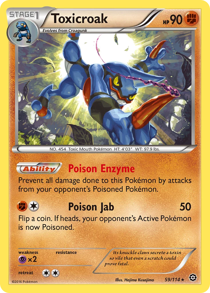 Toxicroak · Steam Siege