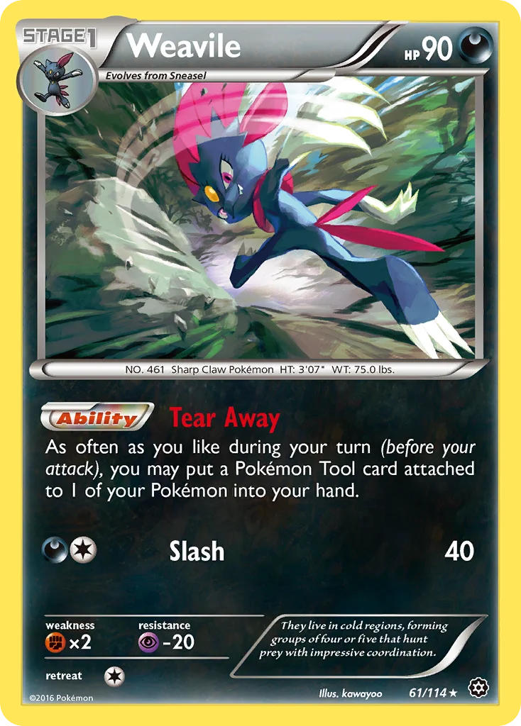 Weavile · Steam Siege