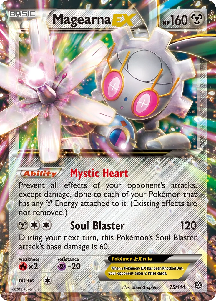 Magearna EX · Cerco de Vapor