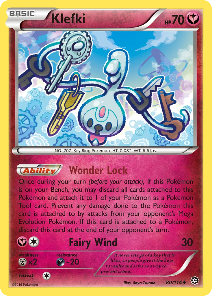 Klefki · Cerco de Vapor