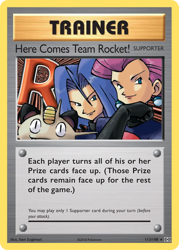 Here Comes Team Rocket! · Evolutions