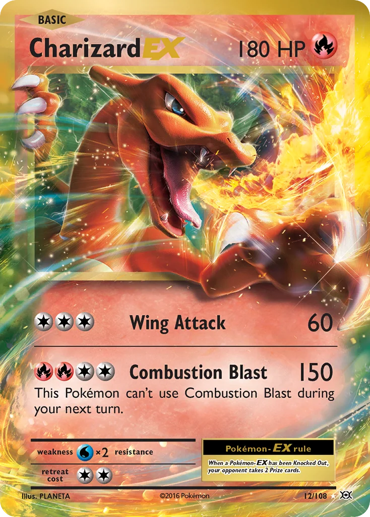 Charizard EX · Evoluções