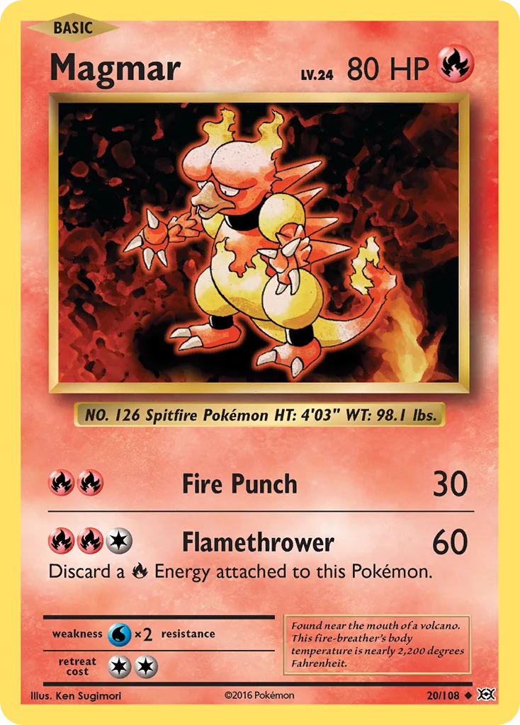 Magmar · Evolutions