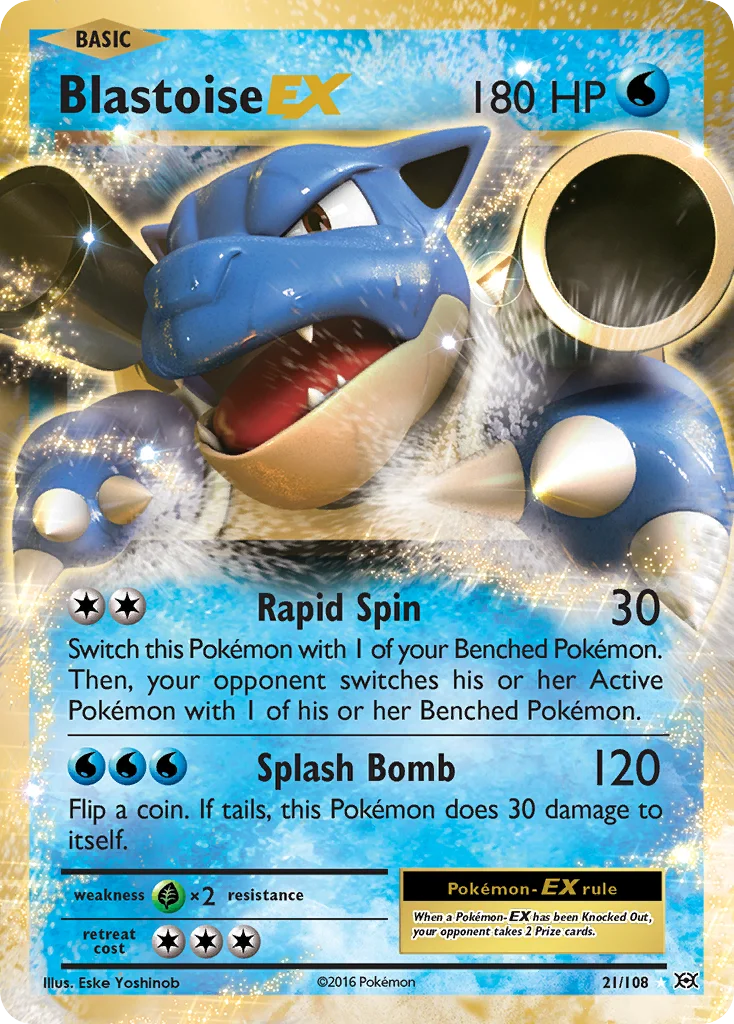 Blastoise-EX · Evolutions
