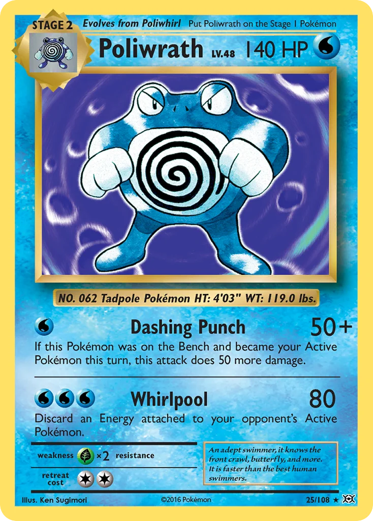 Poliwrath · Evolutions