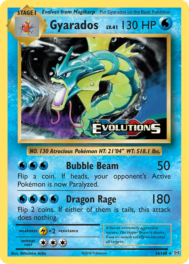 Gyarados · Evolutions