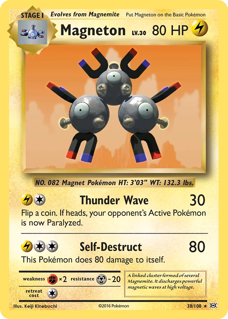 Magneton · Evoluções