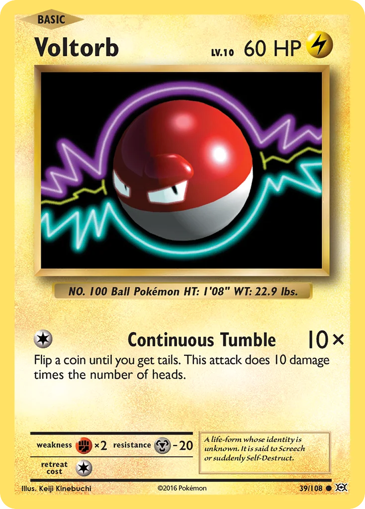 Voltorb · Evoluções