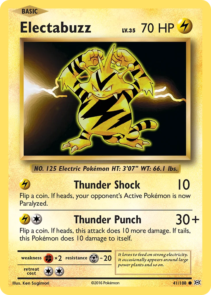 Electabuzz · Evoluções