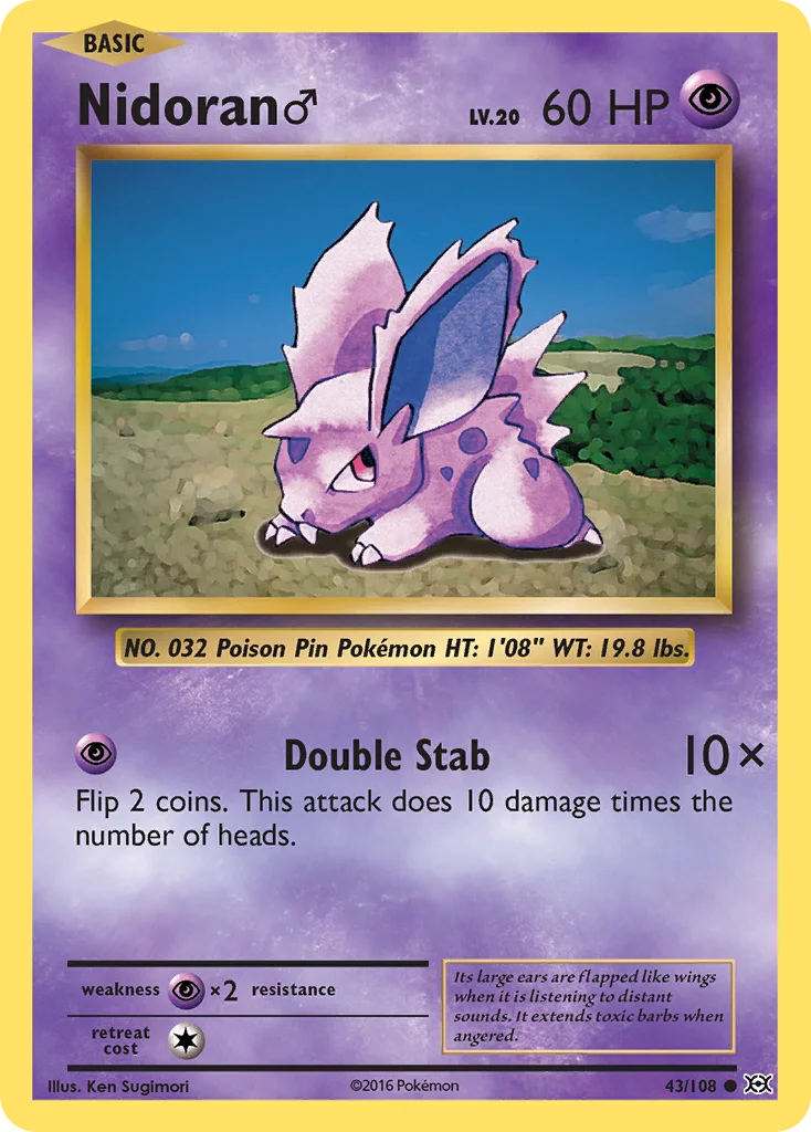 Nidoran♂ · Evoluções