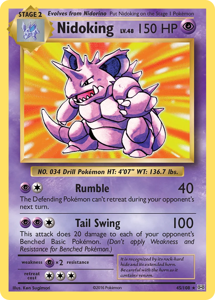 Nidoking · Evolutions