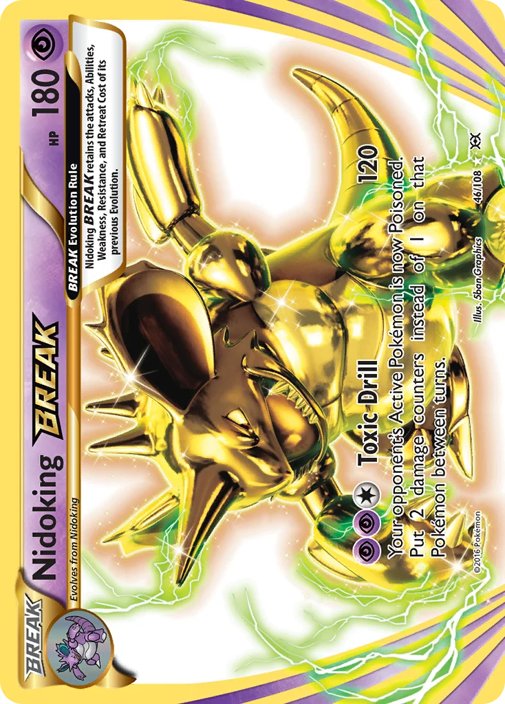 Nidoking TURBO · Evoluções