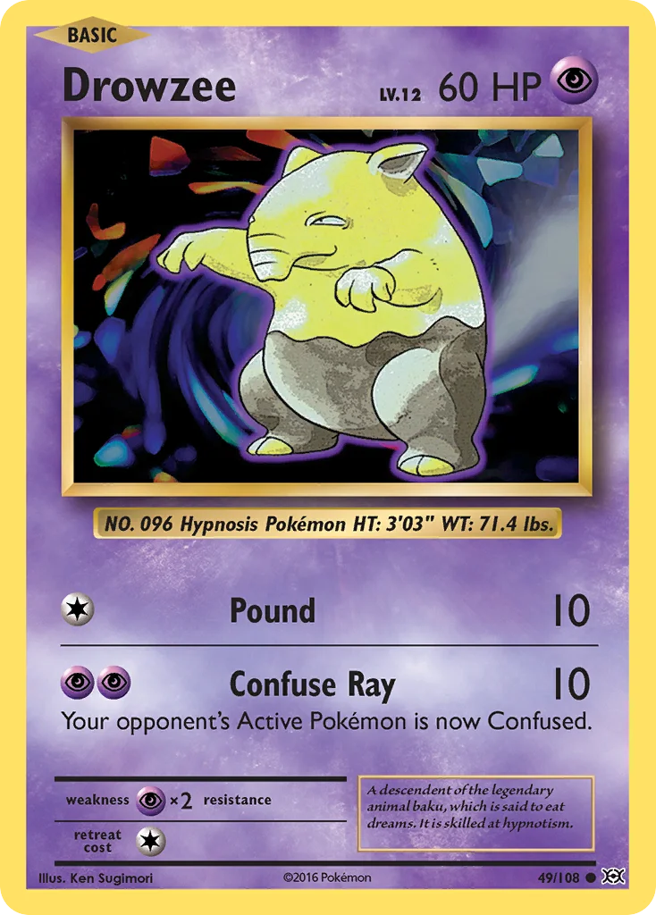 Drowzee · Evolutions