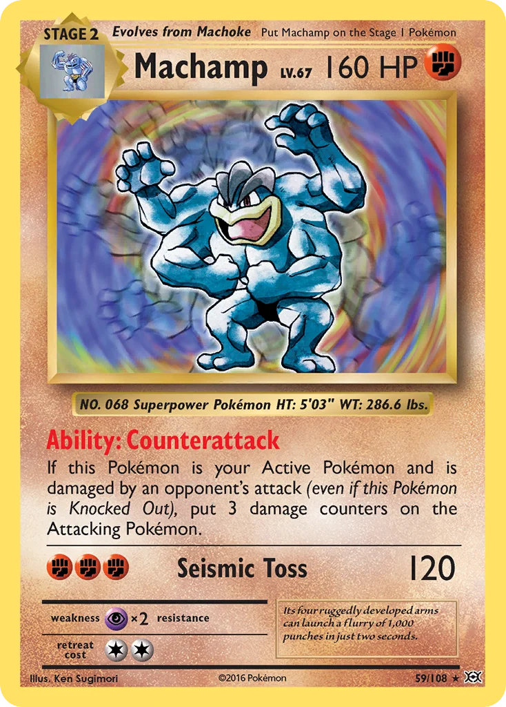 Machamp · Evoluções