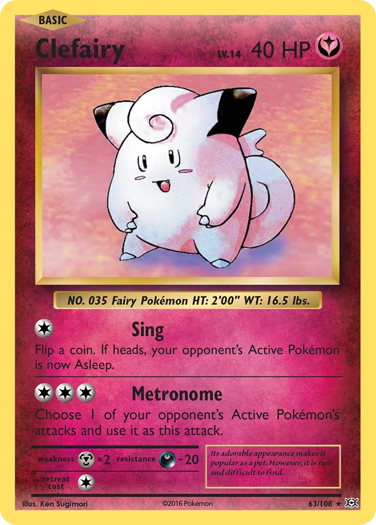 Clefairy · Evolutions