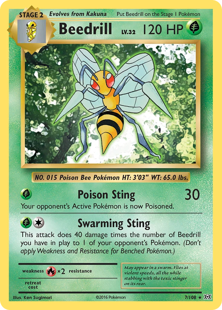 Beedrill · Evolutions