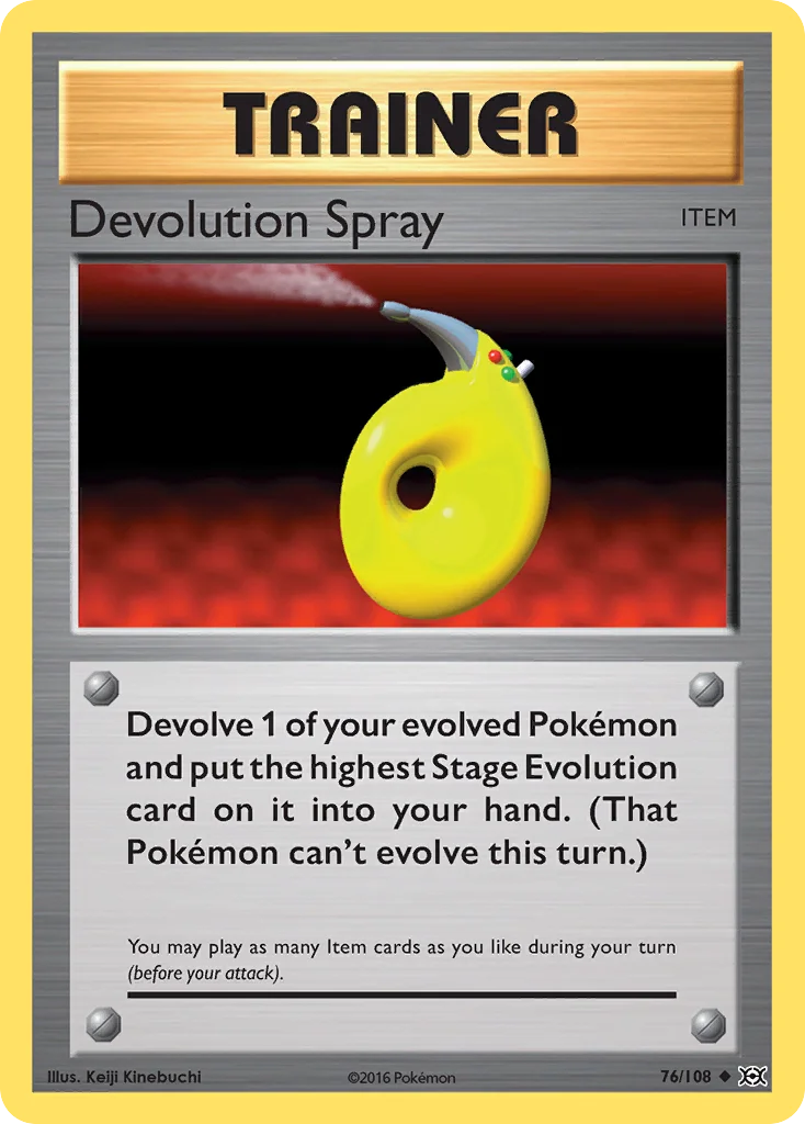 Devolution Spray · Evolutions