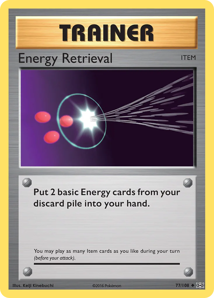 Energy Retrieval · Evolutions