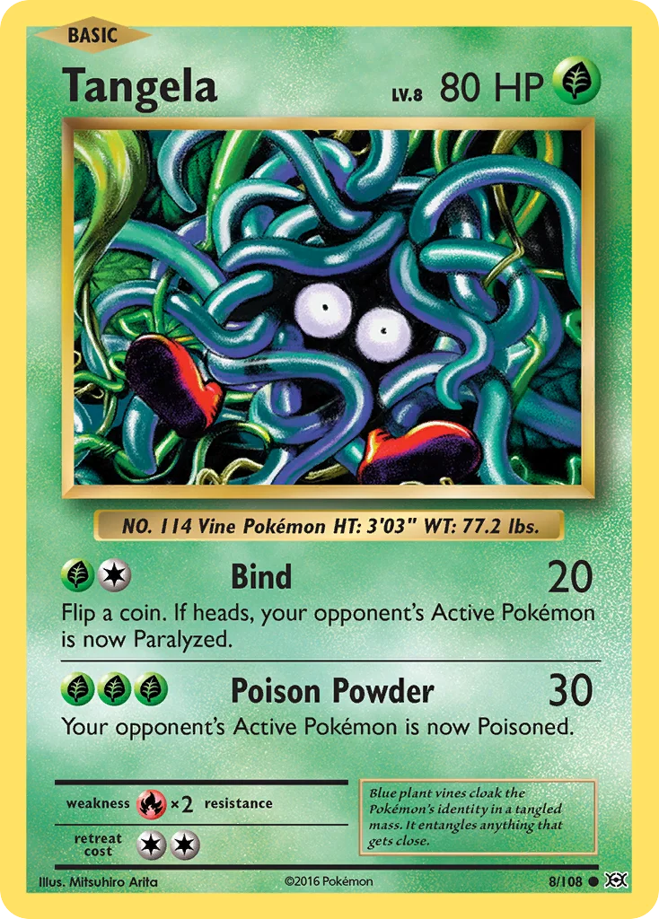 Tangela · Evoluções