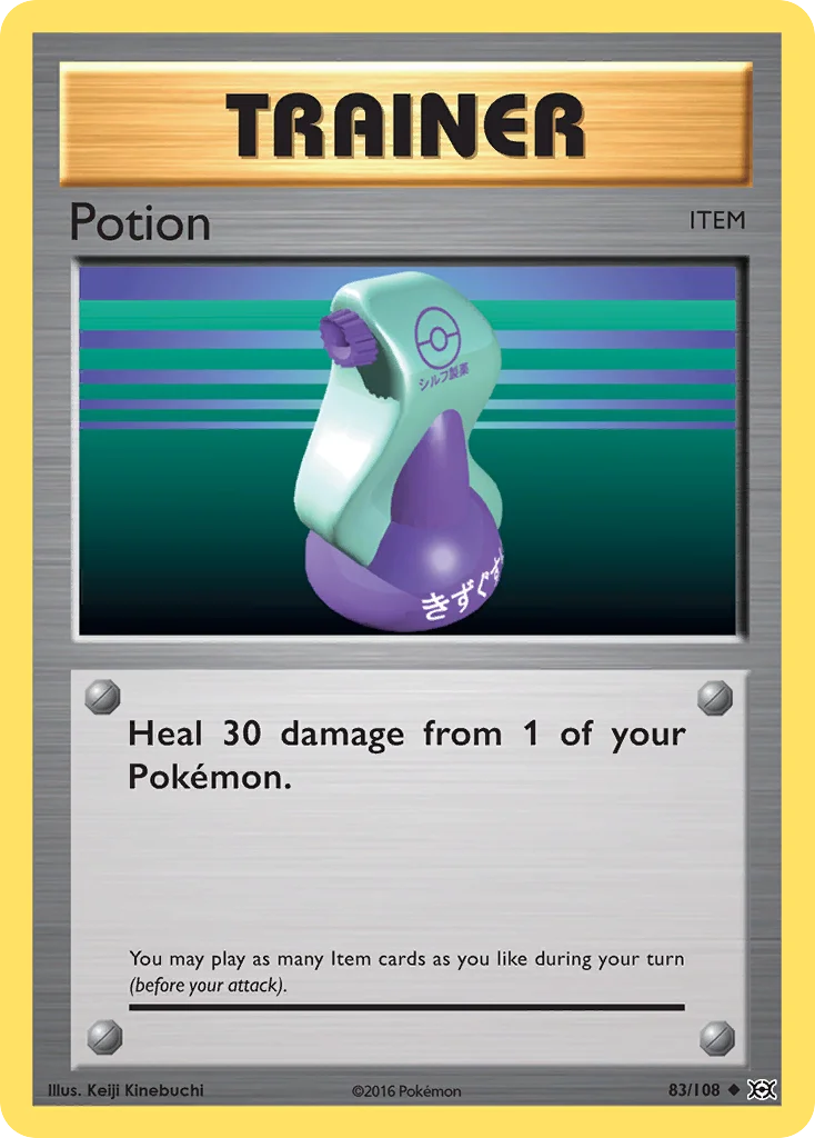 Potion · Evolutions