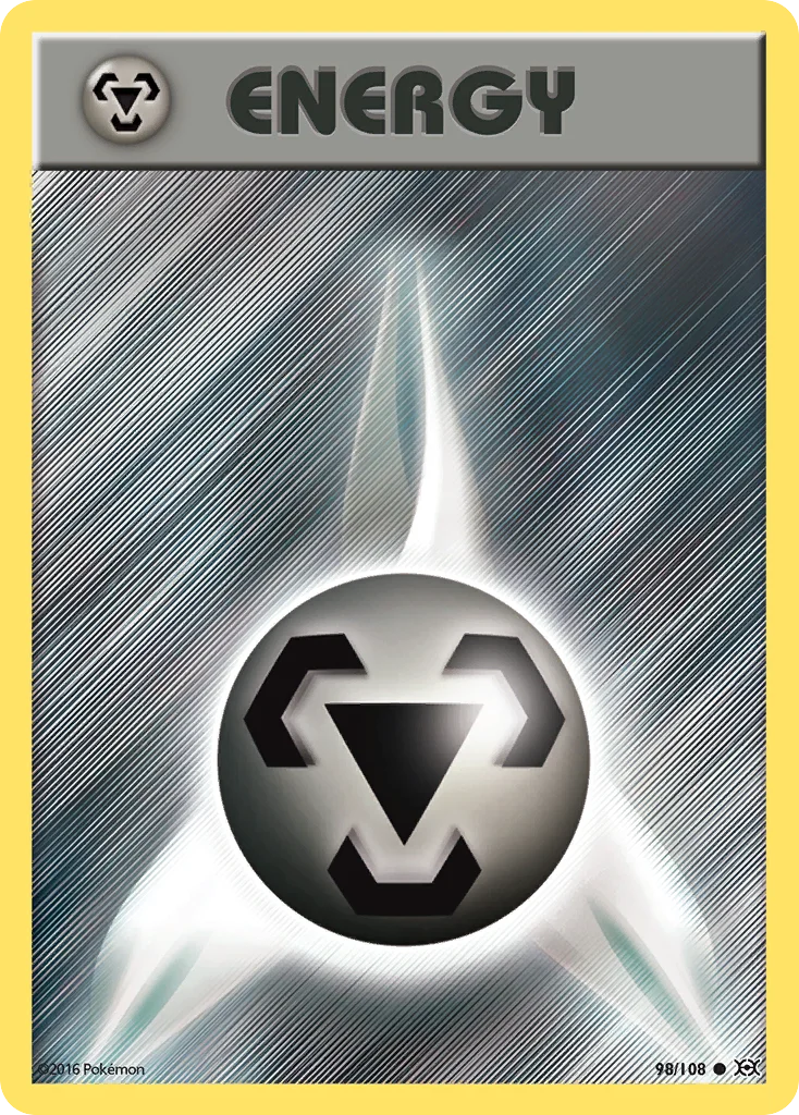 Energia de Metal · Evoluções