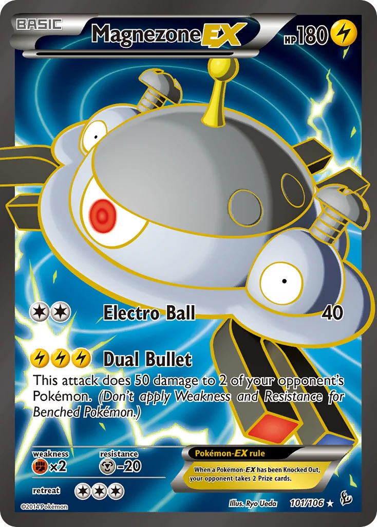Magnezone EX · Flash de Fogo