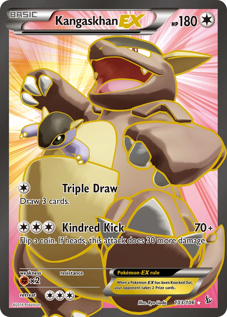 Kangaskhan-EX · Flashfire