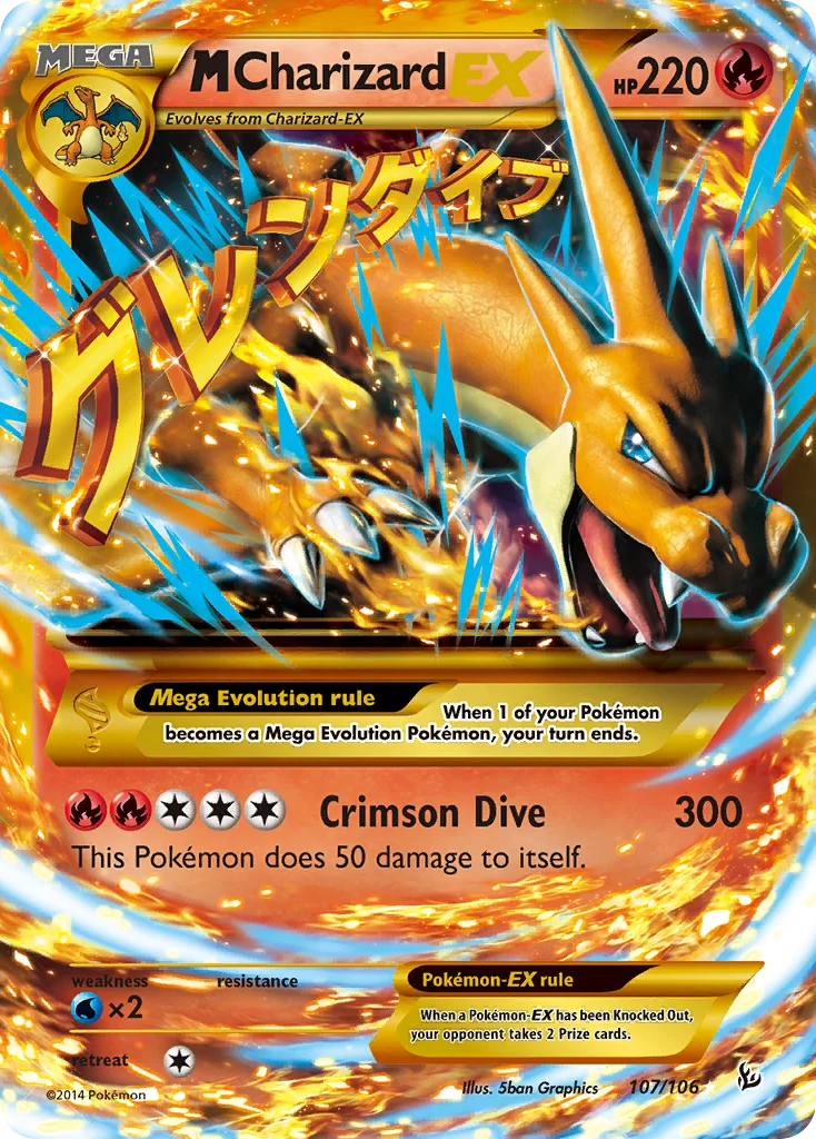 M Charizard-EX · Flashfire