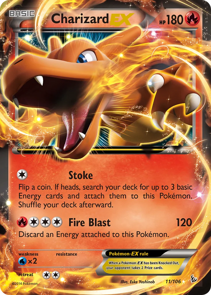 Charizard-EX · Flashfire