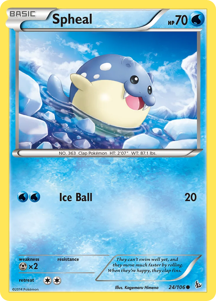 Spheal · Flashfire