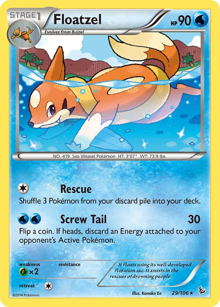 Floatzel · Flashfire