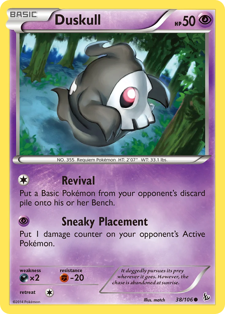 Duskull · Flash de Fogo