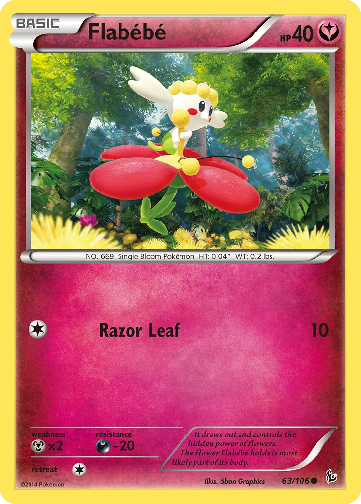 Flabébé · Flash de Fogo