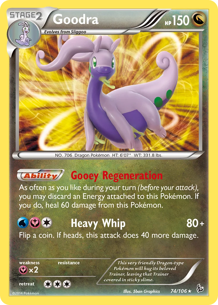 Goodra · Flash de Fogo