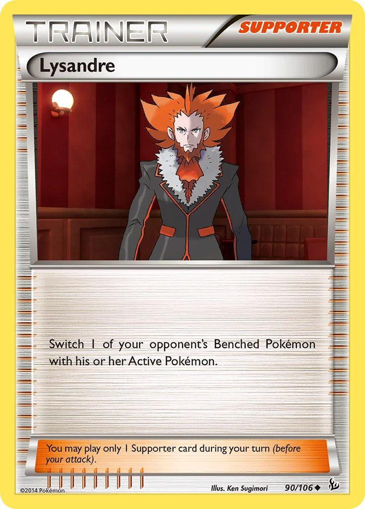 Lysandre · Flash de Fogo