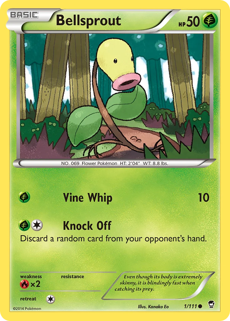 Bellsprout · Furious Fists