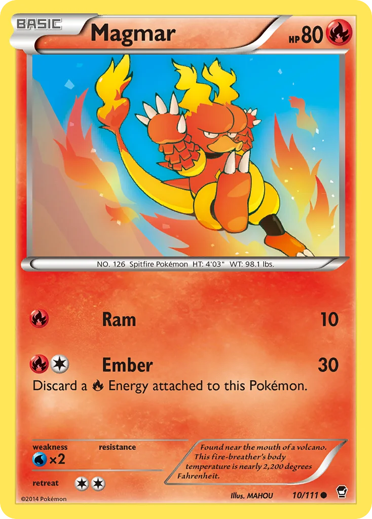 Magmar · Furious Fists