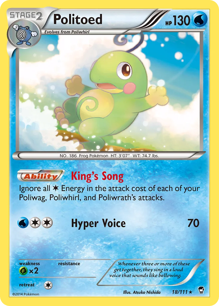 Politoed · Furious Fists