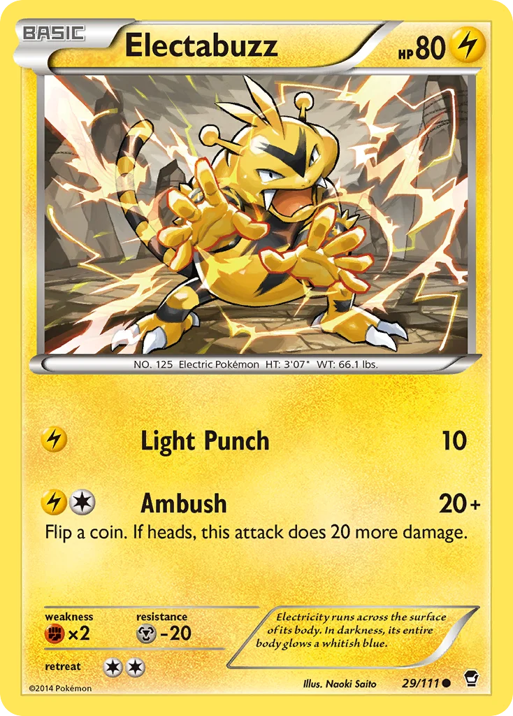 Electabuzz · Furious Fists